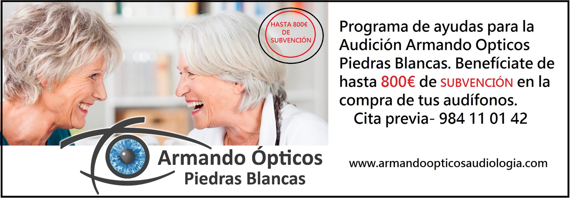 Piedras Blancas, servicio de audiología Asturias