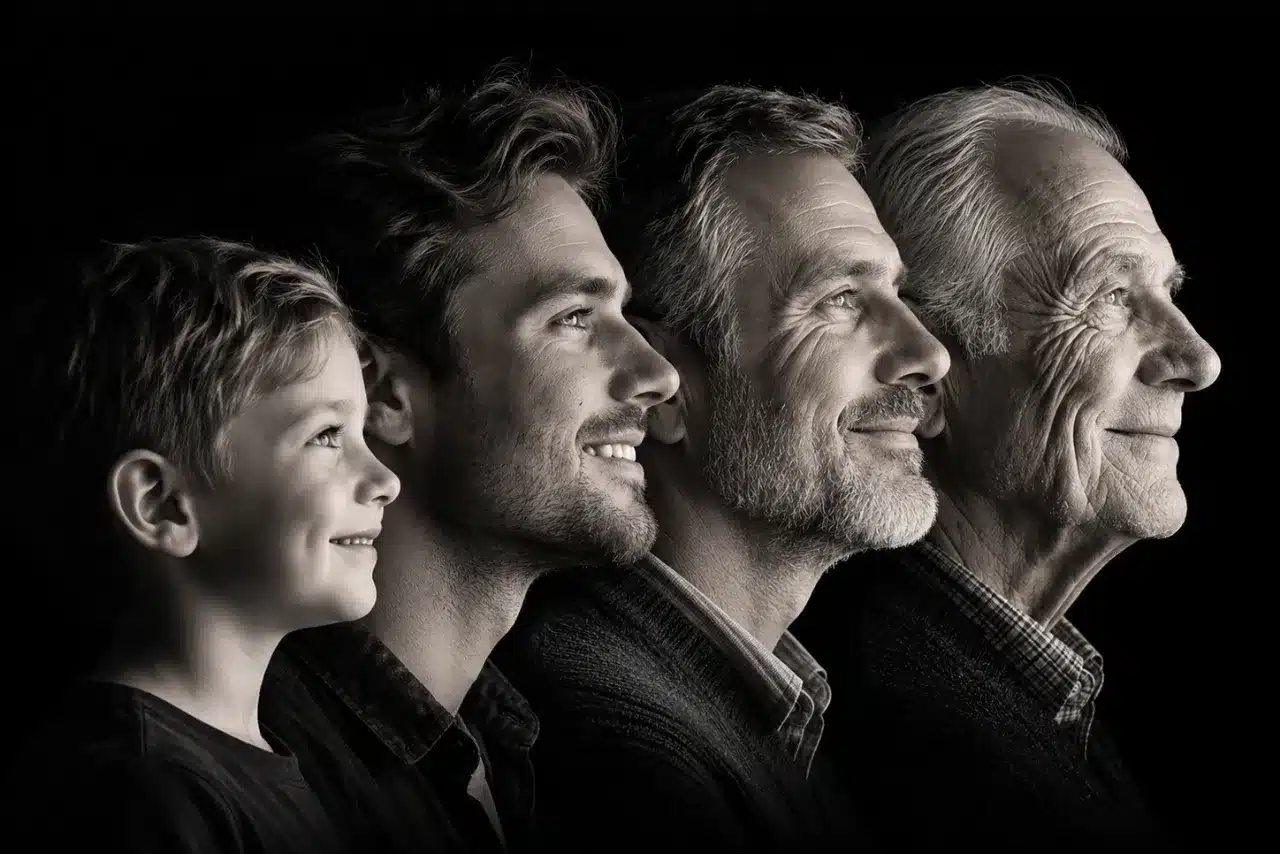 Evolución de la visión desde la infancia hasta la edad adulta